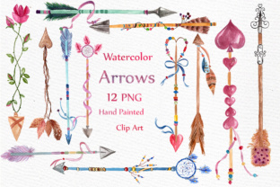 Download Watercolor Arrows Clipart - Watercolor Collection