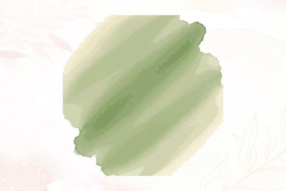 Download Abstract Sage Green Watercolor Splash - Watercolor Collection