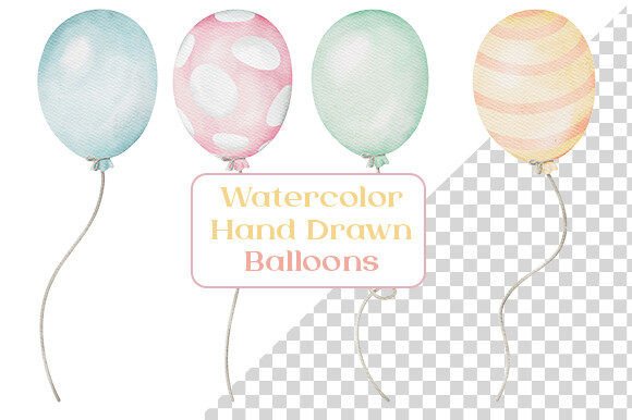Download Watercolor Balloons - Watercolor Collection