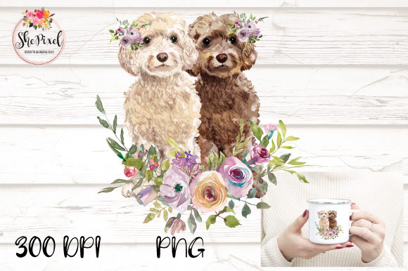 Download Labradoodle Goldendoodle Watercolor - Watercolor Collection