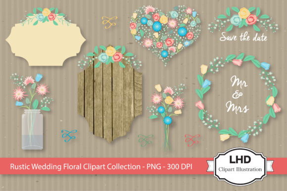 Download Rustic Wedding Clipart - Flowers - Flowers Collection