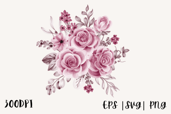 Download Watercolor Rose Illustration Png - Watercolor Collection