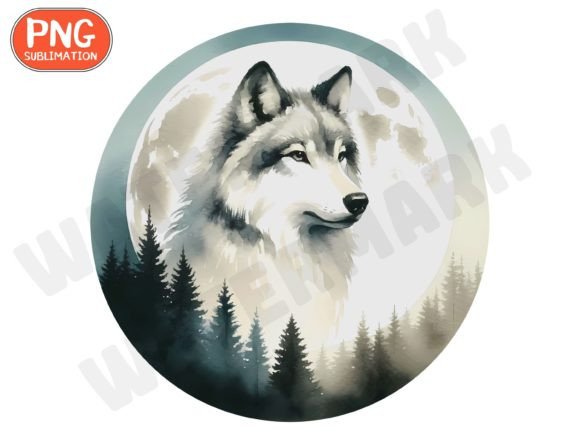 Download Watercolor Art Wolf PNG, Wolf PNG - Watercolor Collection