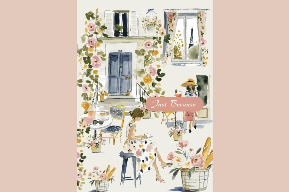 Download Parisian Watercolor Elegance - Watercolor Collection