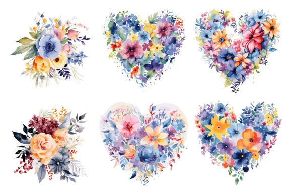 Download Watercolor Rose Vector Design Set - Watercolor Collection