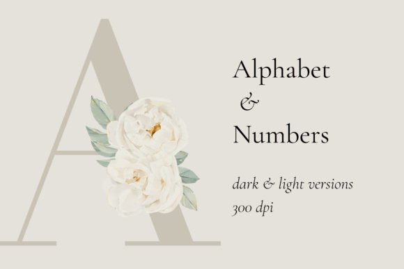 Download Watercolor Alphabet - Wedding Design - Watercolor Collection