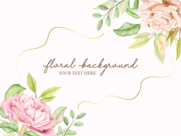 Download Floral Watercolor Wedding Banner Design - Watercolor Collection