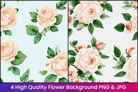 Download Flowers Summer Wedding Background Bundle - Flowers Collection
