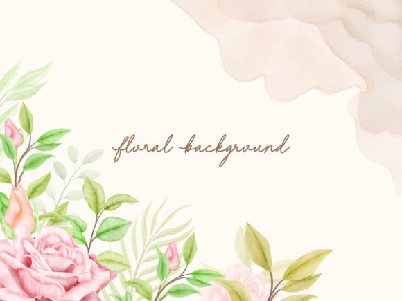 Download Floral Watercolor Wedding Banner Design - Watercolor Collection