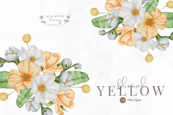 Download Watercolor Floral Botanical Clipart, PNG - Watercolor Collection