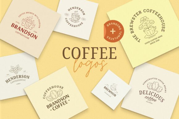Download Whimsical Cafe &amp; Bakery Branding Kit - Bakery branding Collection