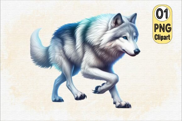 Download Watercolor Wolf Clipart PNG - Watercolor Collection