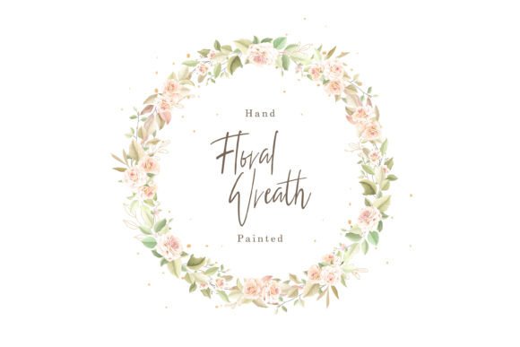 Download Watercolor Rose Wreath Design - Watercolor Collection