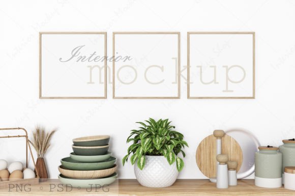 Download Kitchen Mockup PSD JPG PNG - Kitchen mockup Collection