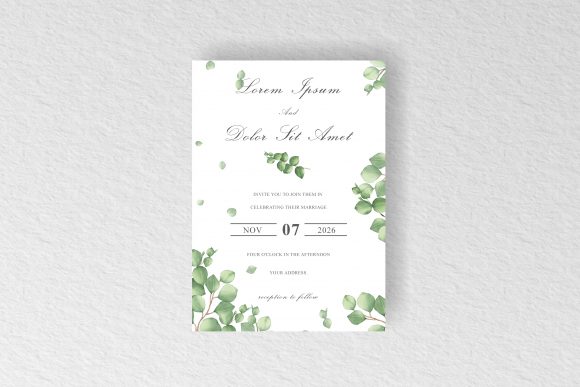 Download Elegant Watercolor Floral Wedding Design - Watercolor Collection