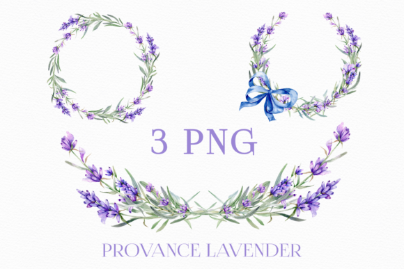 Download Watercolor Lavender Flowers PNG - Flowers Collection