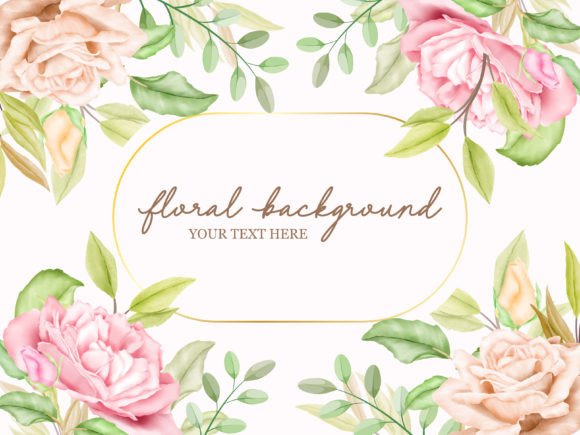 Download Floral Watercolor Wedding Banner Design - Watercolor Collection