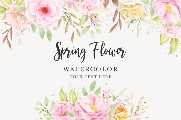 Download Watercolor Rose Background Design - Watercolor Collection